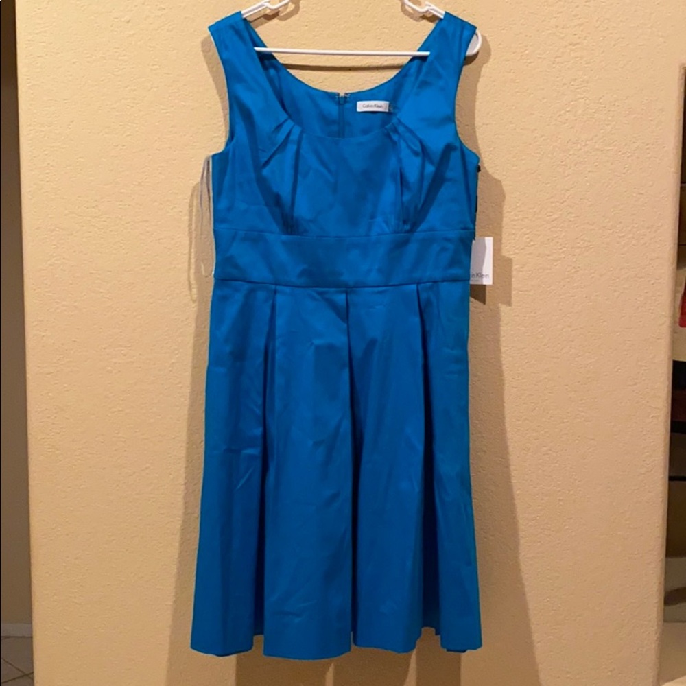 Blue Calvin Klein Dress
